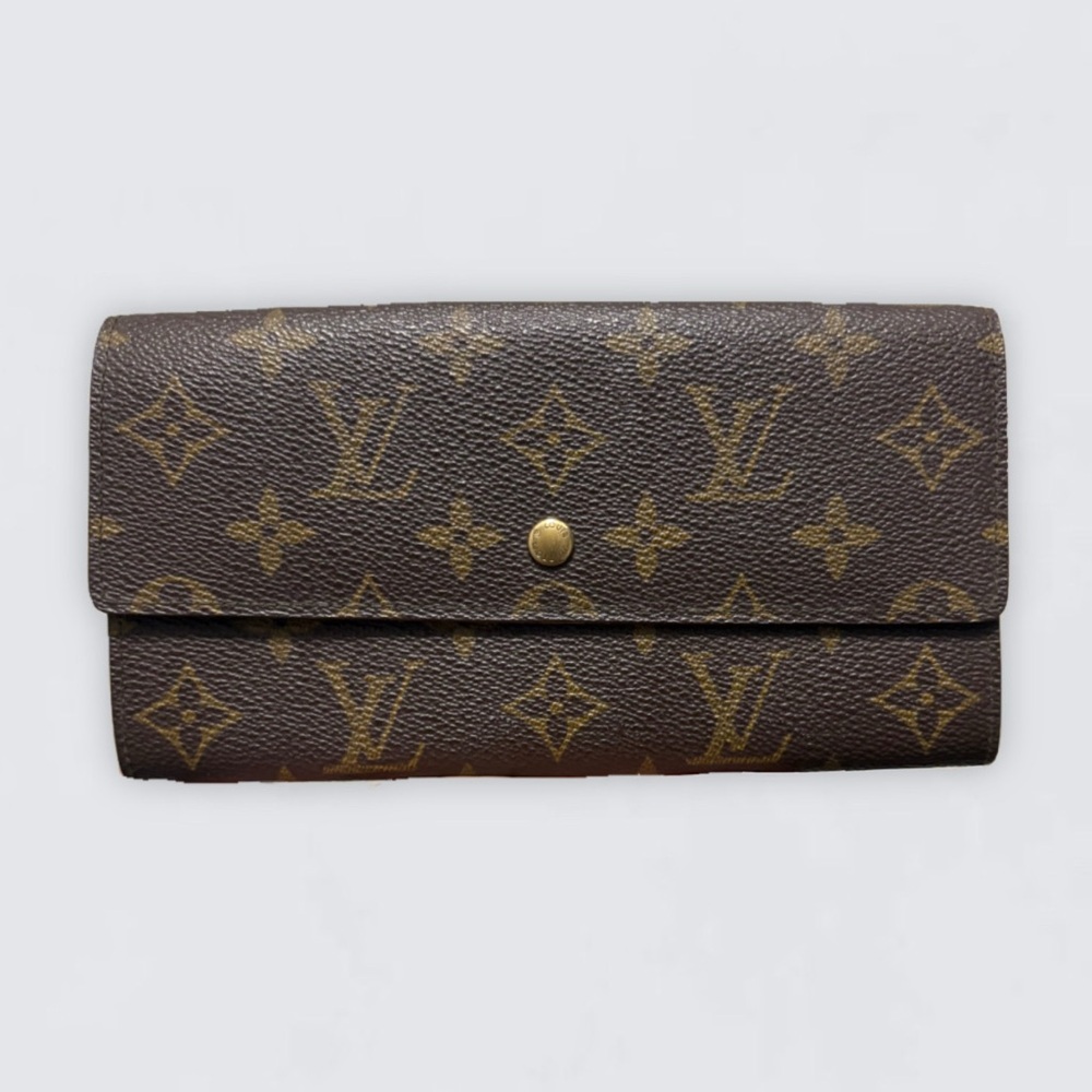 Louis Vuitton Emilie Vintage Monogram Wallet-(#0183)